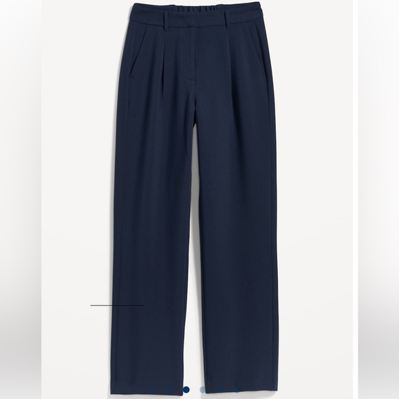 NWOT Extra High-Waisted Taylor Wide-Leg Trouser Pants - M Tall - Picture 3 of 5